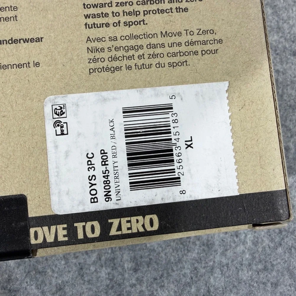 Nike Dri-FIT Essentials Micro Youth Boxer Briefs 3 Pack Blue Red Black NWT